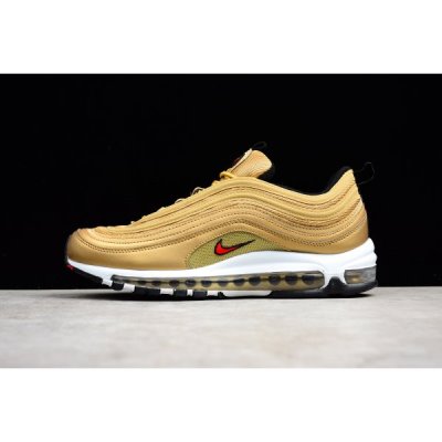 Nike Air Max 97 Og Metal Altın / Kırmızı / Siyah Koşu Ayakkabısı Türkiye - BWGO3WOI